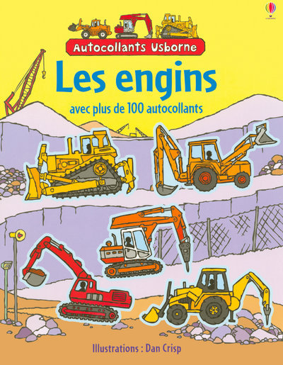 ENGINS - AUTOCOLLANTS USBORNE