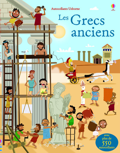 GRECS ANCIENS - AUTOCOLLANTS USBORNE