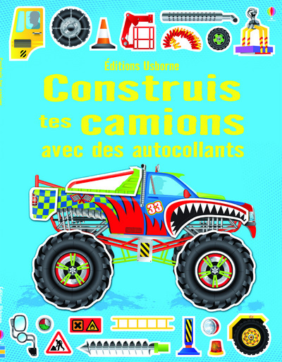 CONSTRUIS TES CAMIONS AVEC DES AUTOCOLLANTS