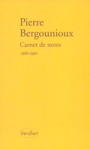 CARNET DE NOTES 1980/1990