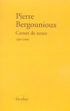CARNETS DE NOTES 1991 2000