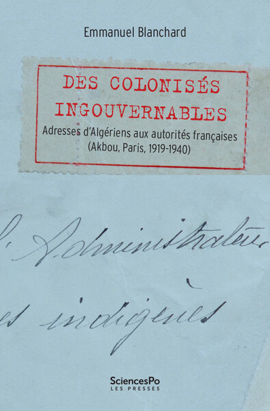 DES COLONISES INGOUVERNABLES - ADRESSES DALGERIENS AUX AUTO