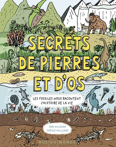 SECRETS DE PIERRES ET D´OS - LES FOSSILES NOUS RACONTENT L´H