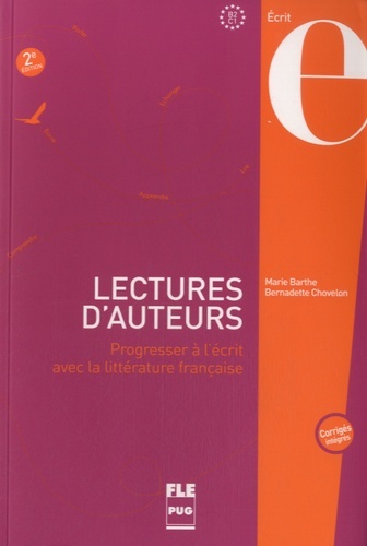LECTURES D´AUTEURS - LIVRE ELEVE AVEC CORRIGES - 2EDT