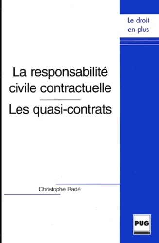 RESPONSABILITE CIVILE CONTRACTUELLE