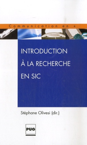 INTRODUCTION A LA RECHERCHE EN SIC