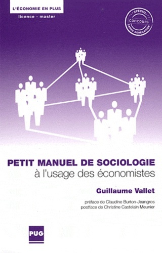 PETIT MANUEL DE SOCIOLOGIE A L´USAGE DES ECONOMISTES