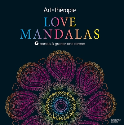 LOVE MANDALAS - CARTES A GRATTER