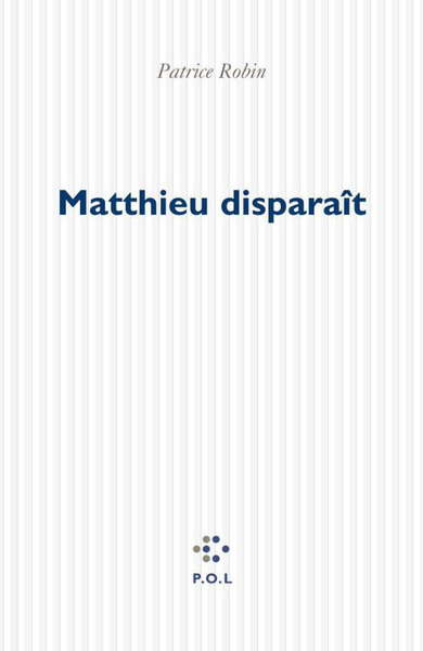 MATTHIEU DISPARAIT