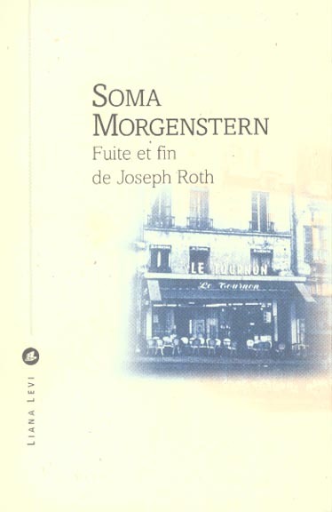 FUITE ET FIN DE JOSEPH ROTH (N.E.)