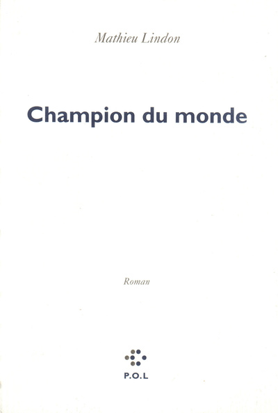 CHAMPION DU MONDE