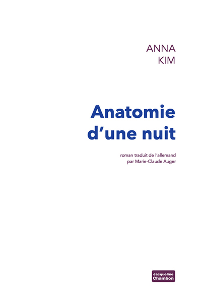 ANATOMIE D´UNE NUIT