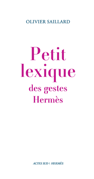 PETIT LEXIQUE DES GESTES HERMES