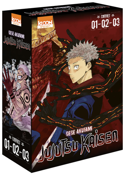 COFFRET JUJUTSU KAISEN VOL. 1 A 3