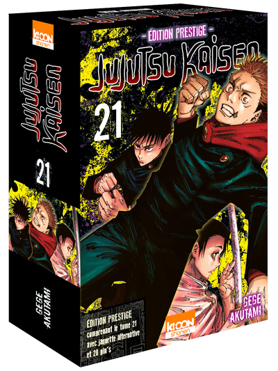 JUJUTSU KAISEN T21 - EDITION PRESTIGE