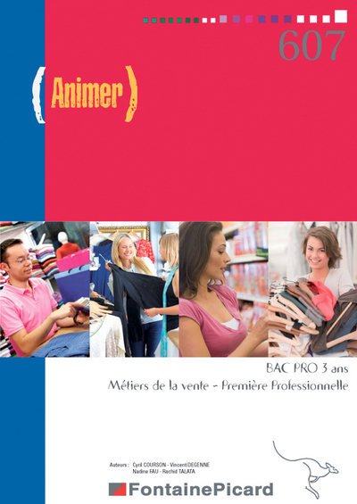 ANIMER 1ERE ET TERMINALE BAC PRO 3 ANS COMMERCE