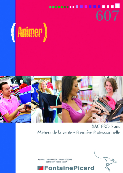 ANIMER 1ERE ET TERMINALE BAC PRO 3 ANS COMMERCE