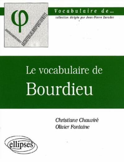 VOCABULAIRE DE BOURDIEU