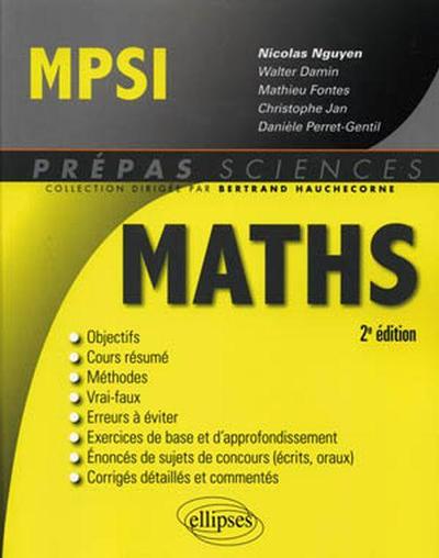 MATHEMATIQUES MPSI 2EME EDITION