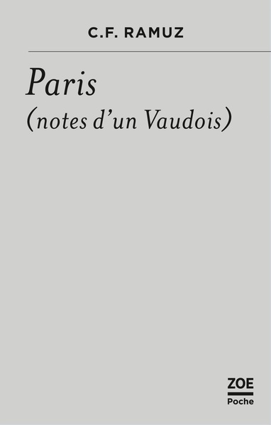 PARIS, NOTES D´UN VAUDOIS