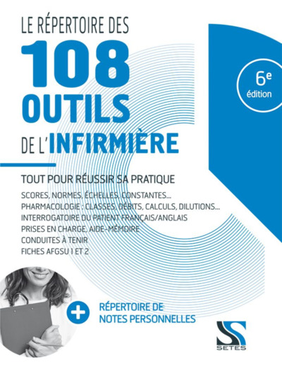 REPERTOIRE DES 108 OUTILS DE L´INFIRMIERE
