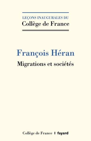 MIGRATIONS ET SOCIETES