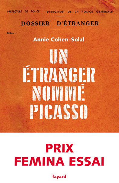 ETRANGER NOMME PICASSO / PRIX FEMINA ESSAI 2021