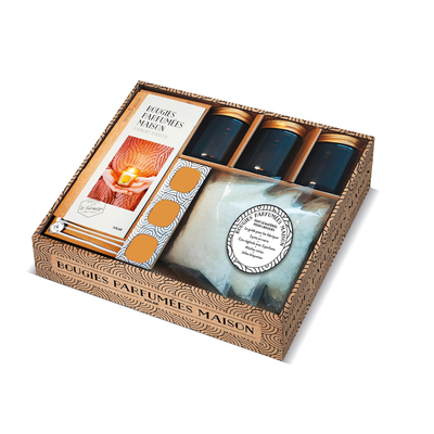 COFFRET BOUGIES PARFUMEES MAISON