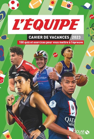 CAHIER DE VACANCES 2023 - L´EQUIPE