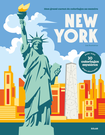 NEW YORK - COLORIAGES AU NUMERO