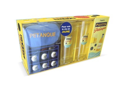 COFFRET L´APERO PASTIS ET PETANQUE NED