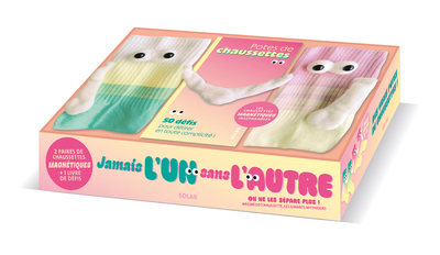COFFRET POTES DE CHAUSSETTES ! - LES CHAUSSETTES MAGNETIQUES ET INSEPARABLES