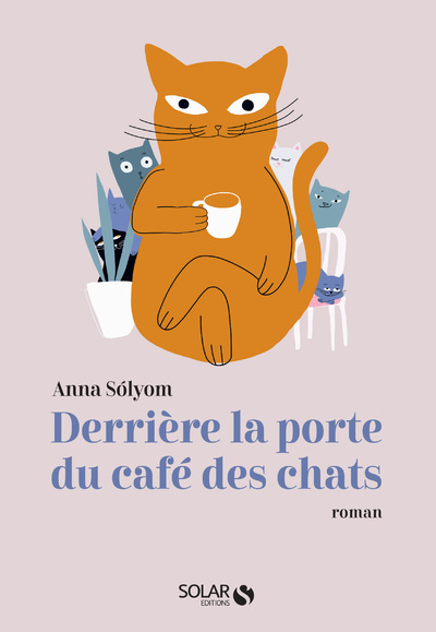 DERRIERE LA PORTE DU CAFE DES CHATS