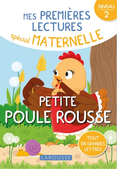 1ERES LECTURES MATERNELLE NIVEAU 2 - PETITE POULE ROUSSE