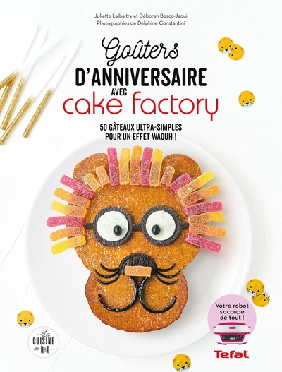 GOUTERS D´ANNIVERSAIRES AVEC CAKE FACTORY