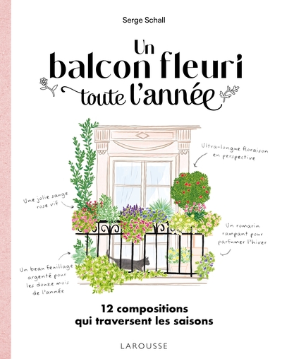 BALCON FLEURI TOUTE L´ANNEE