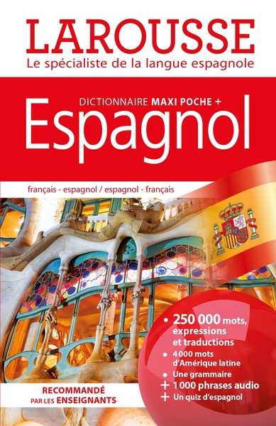 DICTIONNAIRE LAROUSSE MAXIPOCHE PLUS ESPAGNOL