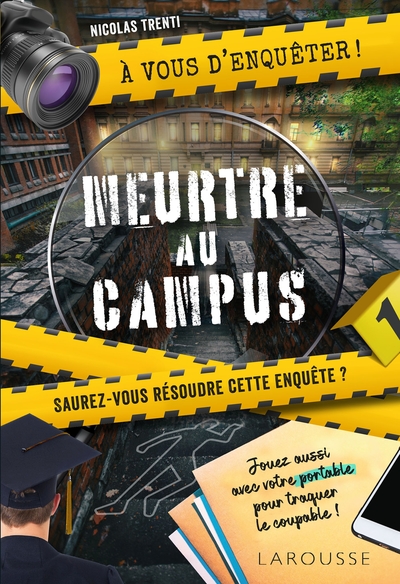 A VOUS D´ENQUETER- MEURTRE AU CAMPUS