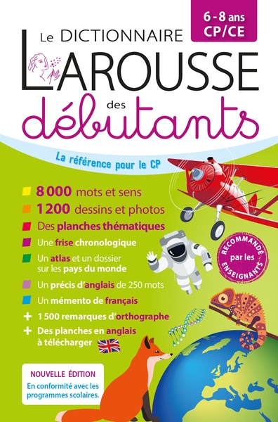 LAROUSSE DICTIONNAIRE DES DEBUTANTS 6/8 ANS CP/CE