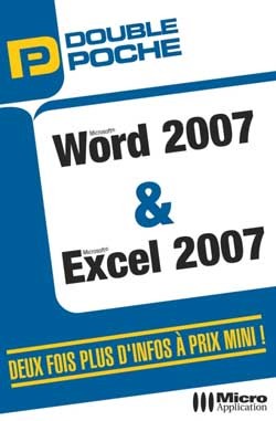 WORD 2007 ET EXCEL 2007 DOUBLE POCHE