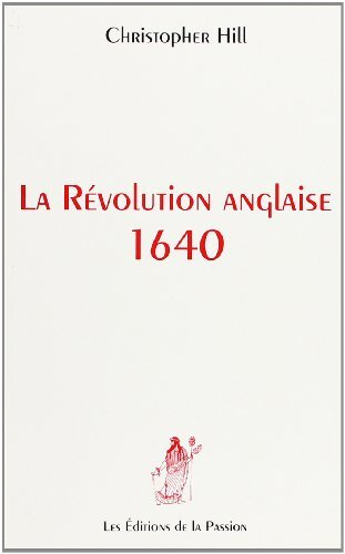 REVOLUTION ANGLAISE 1640