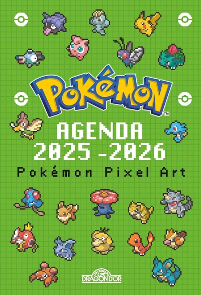 POKEMON - AGENDA 2025-2026 - PIXELS