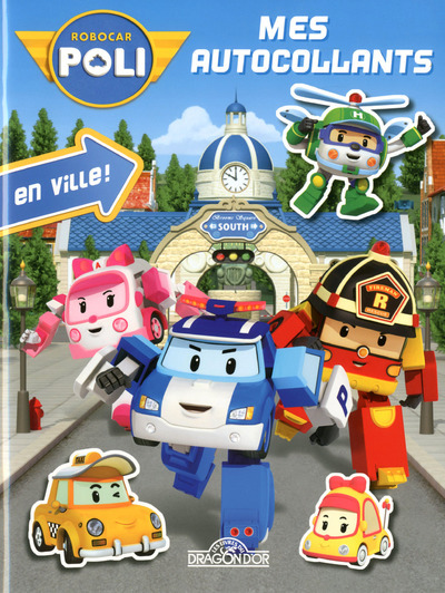 ROBOCAR POLI - MES AUTOCOLLANTS - EN VILLE