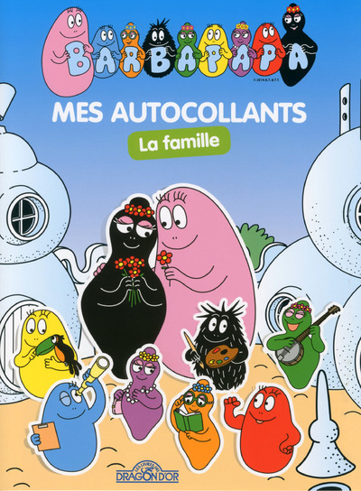 LIVRE AUTOCOLLANTS - LA FAMILLE