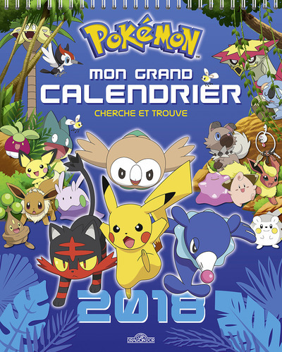 POKEMON - MON GRAND CALENDRIER CHERCHE ET TROUVE
