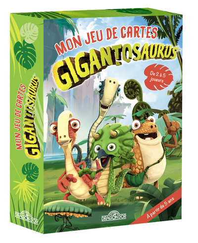 GIGANTOSAURUS - MON JEU DE CARTES