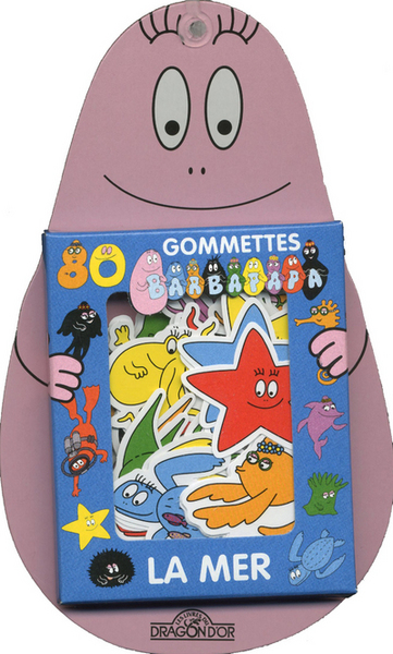 GOMMETTES BARBAPAPA LA MER