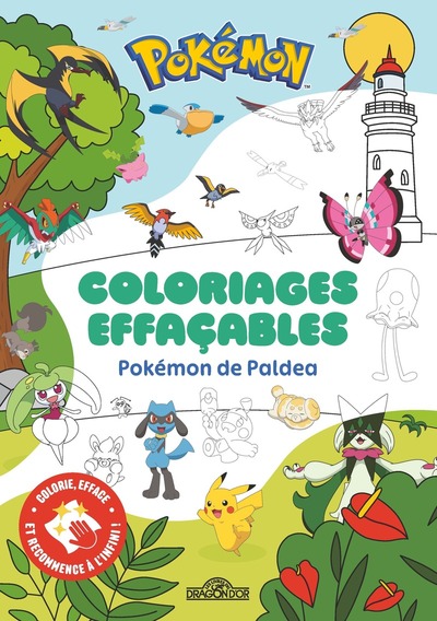 POKEMON - COLORIAGES EFFACABLES