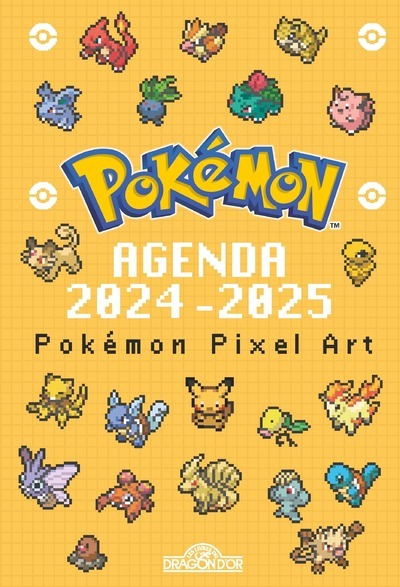 POKEMON - AGENDA 2024-2025 - PIXELS