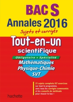 ANNALES 2016 LE TOUT-EN-UN TERM S